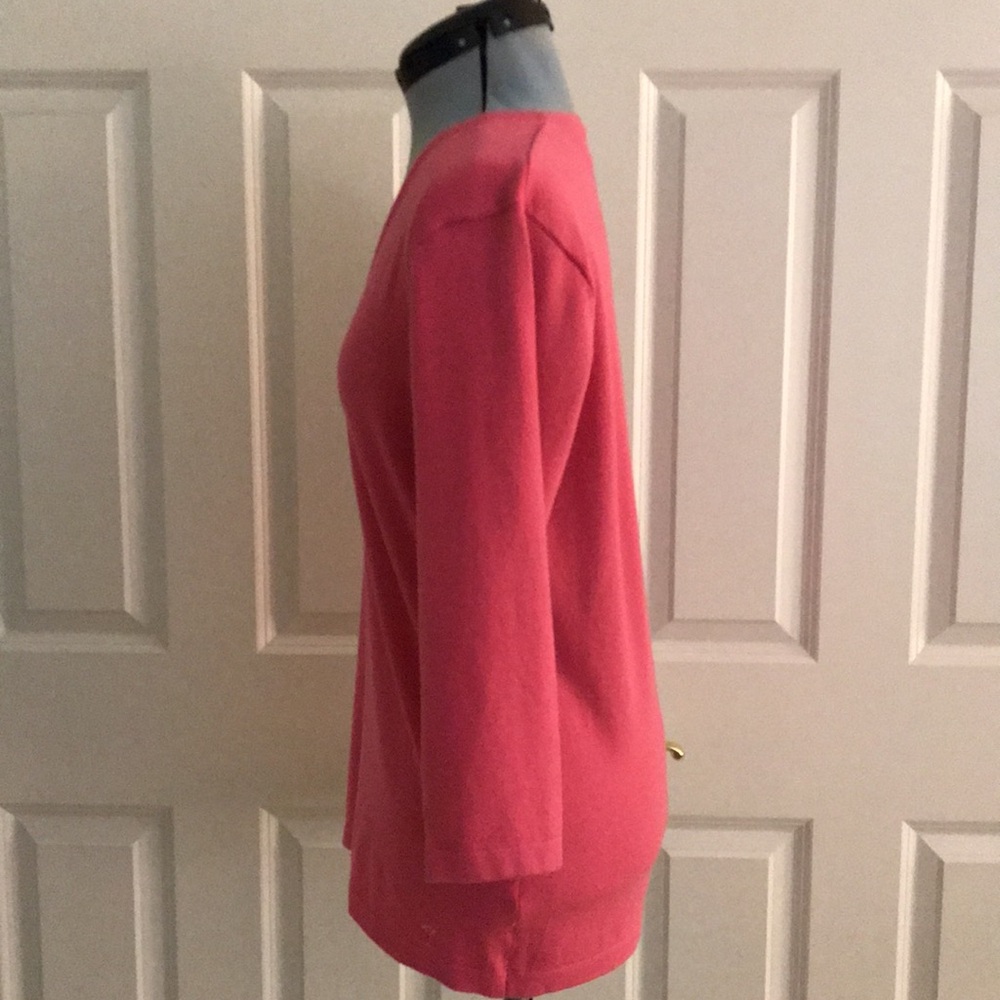 Golftini Pink Women's V-Neck Golf Sweater Martini Logo Size XL - Picture 4 of 14